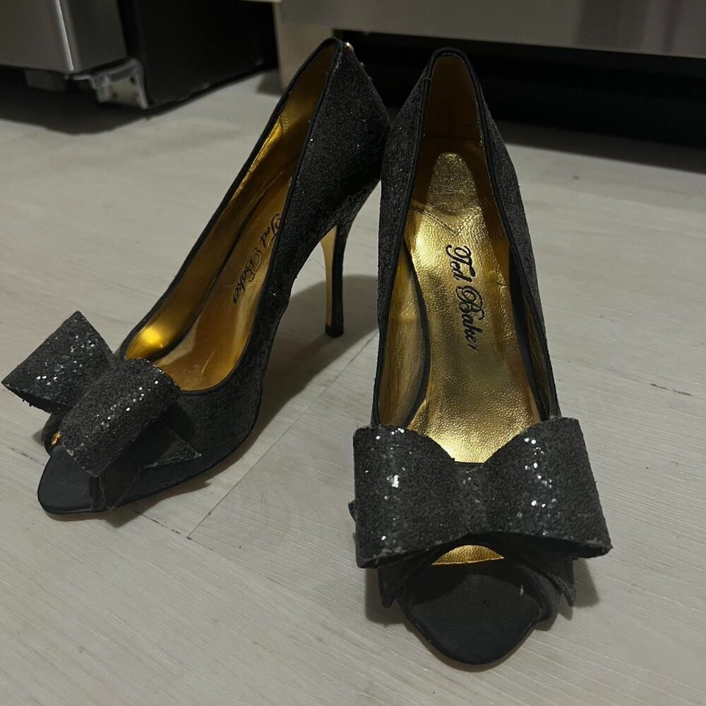 Ted Baker Keanah 2 Glitter Bow High Heels